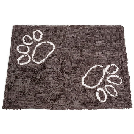 Internet's Best Chenille Dog Doormat - 35 x 25 - Absorbent Surface - Non-Skid Bottom - Protects Floors - (Best Floor Covering For Dogs)