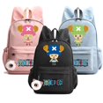 thumbnail image 2 of Anime One Piece Backpack Knapsack Kids Boy Girl Printed School Bag Teenager Student Cartoon Bookbag Outdoor Rucksack, 2 of 5