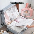 thumbnail image 4 of Vadktai Travel Toiletry Bag for Women and Men, Matte Translucent Toiletry Bag with Handy Handle, Makeup Cosmetic Organizer Bag for Travel Toiletries Accessories, 4 of 6
