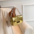 thumbnail image 2 of Bolso Bandolera Bolso Bandolera Simple Para Mujer De Gran Capacidad Que Hace Punto A La Moda (Dorado) Sywqhk Para Estrenar, 2 of 6