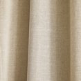 thumbnail image 6 of Lush Decor Meena Slub 100% Blackout Window Curtain Panels Pair 52" W X 84" L Neutral - Blackout Curtains - Drapes - Brown Curtains - Modern Décor, 6 of 9