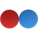 thumbnail image 3 of Almohadilla para lamer perros, comederos lentos para baño y aseo, dispositivo de distracción, potentes ventosas en la espalda, entrenamiento (rojo y azul), 2 uds., 3 of 4