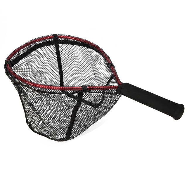 Herwey Sac Filet, Sac Filet de Pêche en Alliage d'Aluminium, Leurre Filet à Main Portable, Petite Brailer à Main, Sac Filet de Pêche