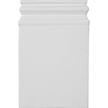 6 1/4"W x 9 3/4"H x 1"P Diane Plinth Block