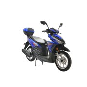HHH Spider 200 Scooter EFI Fuel Injected Street Legal Scooter with 14 Rims (Red)