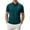 dark teal, variant on Men's & Big Men's Poly Polo with Short Sleeves, Slim-fit Polo Shirt, Sizes M-3XL