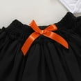 thumbnail image 4 of Ensemble de 4 Pcs pour Tout-Petits Filles Bébé Halloween Combinaison Haut+jupe Mini de Fête, 4 of 4