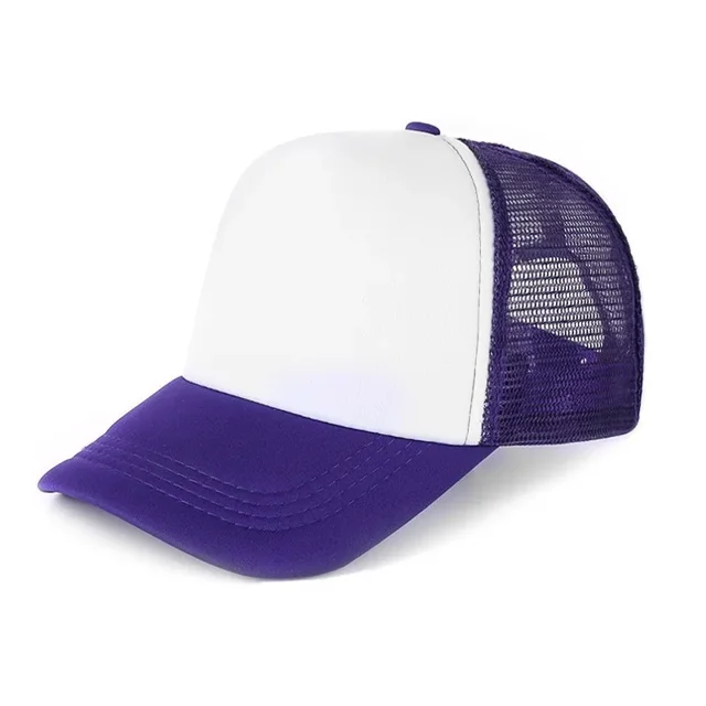 Customize Printing Logo Advertising Trucker Cap Unisex Heat Transfer Logo Mesh Caps Summer Adjustable Foam Trucker Hat Dad Hat