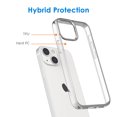 thumbnail image 4 of JETech Case Compatible with iPhone 13 Mini 5.4-Inch, Shockproof Phone Bumper Cover, Anti-Scratch Clear Back (HD Clear), 4 of 6
