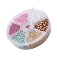 TITINICE 1Pack 4Mm Assorted Color Glass Beads for Jewelry Making ...