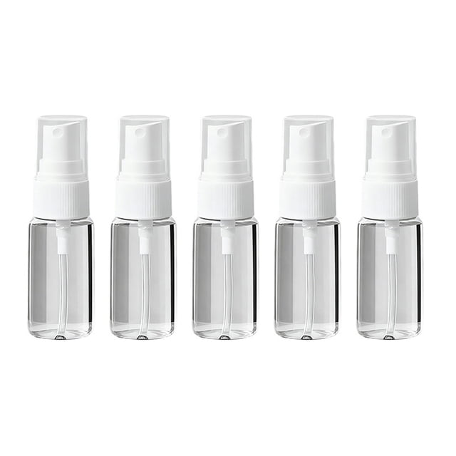 Hioecau Fine Mist Spray Bottle Set Leak-proof Mini Empty Bottle Clear Refillable Spray Bottle Container