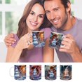 thumbnail image 1 of Taza de cerámica navideña: Diseño festivo de muñeco de nieve. Ideal para rellenar calcetines o regalar en reuniones navideñas. Ideal para tomar café en la mañana de Navidad. Coffer Lover, Liquidación., 1 of 8
