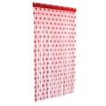 thumbnail image 2 of Poliéster puerta ventana cortina para dormitorio sala de estar decoración (vino), 2 of 8