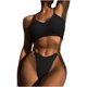 thumbnail image 1 of Nuevo bikini de mujer, traje de baño de tres piezas, conjunto de traje de baño dividido sólido OAVQHLG3B Store lin121212, 1 of 4
