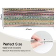 thumbnail image 5 of Yellow and Pink Geometric Boho Pattern Kitchen Rug Mat,Kitchen Runner Rugs Non Skid Washable,Decorative Kitchen Floor Mats for Kitchen,Sink,Laundry,17"X47", 5 of 5