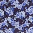 thumbnail image 2 of Zelouf Zs1909W Print Lisi Clip Dot Chiffon  , Sewing, DIY, Crafts Fabric by the Yard, 994 Black/violet, 7 Yard, 2 of 2