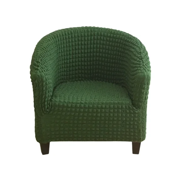 XUELC Universal Stretch Bubble Fabric Armchair Slipcover - 1 Piece High Elastic Sofa Cover, Durable Furniture Protector, Easy Fit for Most Chairs, Machine Washable, Country Style
