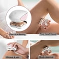 thumbnail image 4 of Maquinillas de afeitar eléctricas para piernas de mujeres, productos de cuidado personal para mujeres, depilación de piernas instantánea e indolora, 4 of 5