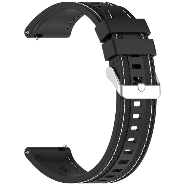 Outstanding Silicone Sports Sweat Proof Solid Color Watch Band With Convenient Adjustment And Wide Compatibility Compatible With Smartwatch