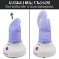 thumbnail image 4 of Inhalador de vapor Mabis con máscara facial y nasal ajustable de 60 ml, 4 of 6