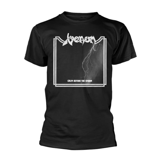 Venom - Camiseta Calm Before The Storm para Adultos Unisex (Negro)