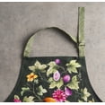 thumbnail image 2 of Maison d' Hermine Pumpkin Garden - Dark Green 100% Cotton 1 Piece Kitchen Apron with an Adjustable Neck & Invisible Center Pocket with Long Ties for Women Men | Chef (27.50 Inch by 31.50 In, 2 of 3