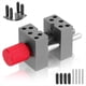thumbnail image 2 of Mini Mordaza de Metal Práctica, Mordaza Universal para Taladro de Columna con 10 Orificios Alternativos para Modelismo A Escala, Color Rojo., 2 of 5