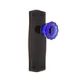 thumbnail image 1 of Nostalgic Warehouse Cobalt Crystal Door Knob with Prairie Plate, 1 of 7