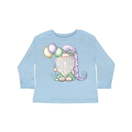 

Inktastic Mardi Gras Gnome Gift Toddler Boy Girl Long Sleeve T-Shirt
