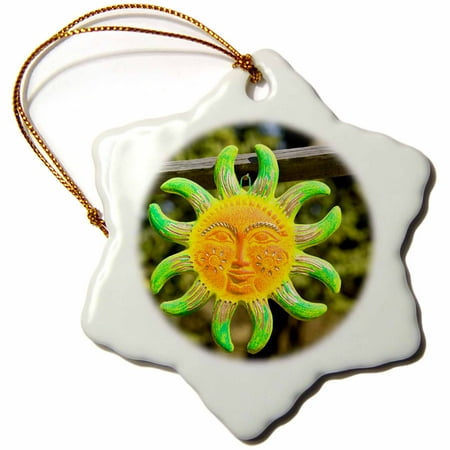 Mexico Mexican Pottery 3dRose Mexico, Sinaloa State, Concordia. Mexican Pottery - SA13 WBI0265 - Walter Bibikow - Snowflake Ornament, 3-inch ()