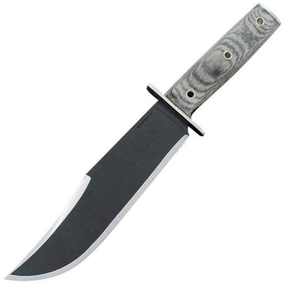 Condor Tool & Knife Condor Operator Bowie Fixed Blade 7.5in Black Clip Point Knife CTK180675