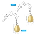 thumbnail image 2 of Unique Bargains 50Pcs Fishing Spinnerbait Wire with Blade, Small-sized Water-drop, 2 of 5