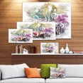 thumbnail image 3 of Bouquet de fleurs texturées abstraites - Art mural floral extra large, 3 of 4