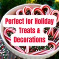 thumbnail image 3 of Peppermint Candy Canes 12 Count (4 Pack) | Classic Peppermint Flavor Holiday Candy for Christmas, Stocking Stuffers & Gifts w/ Bonus LaPrima Morceau Bonbon, 3 of 7