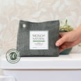 thumbnail image 2 of Moso Natural Air Purifying Bag, 300g Bamboo Charcoal Odor Absorber, Closet Odor Eliminator & Small Spaces Deodorizer, 2 Pack, 2 of 8