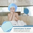 thumbnail image 4 of 2 PCS Niños elásticos con ala anchura sombrero de dormir simple sombrero de ducha elegante, 4 of 4