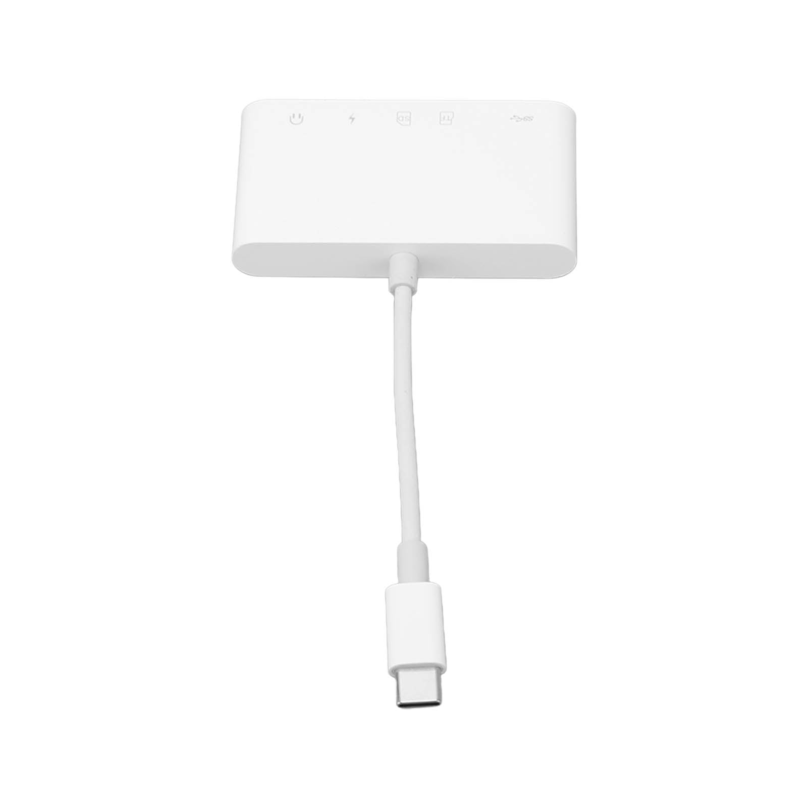 Type C Hub, Practical 5 In 1 Portable ABS USB C Docking Station For