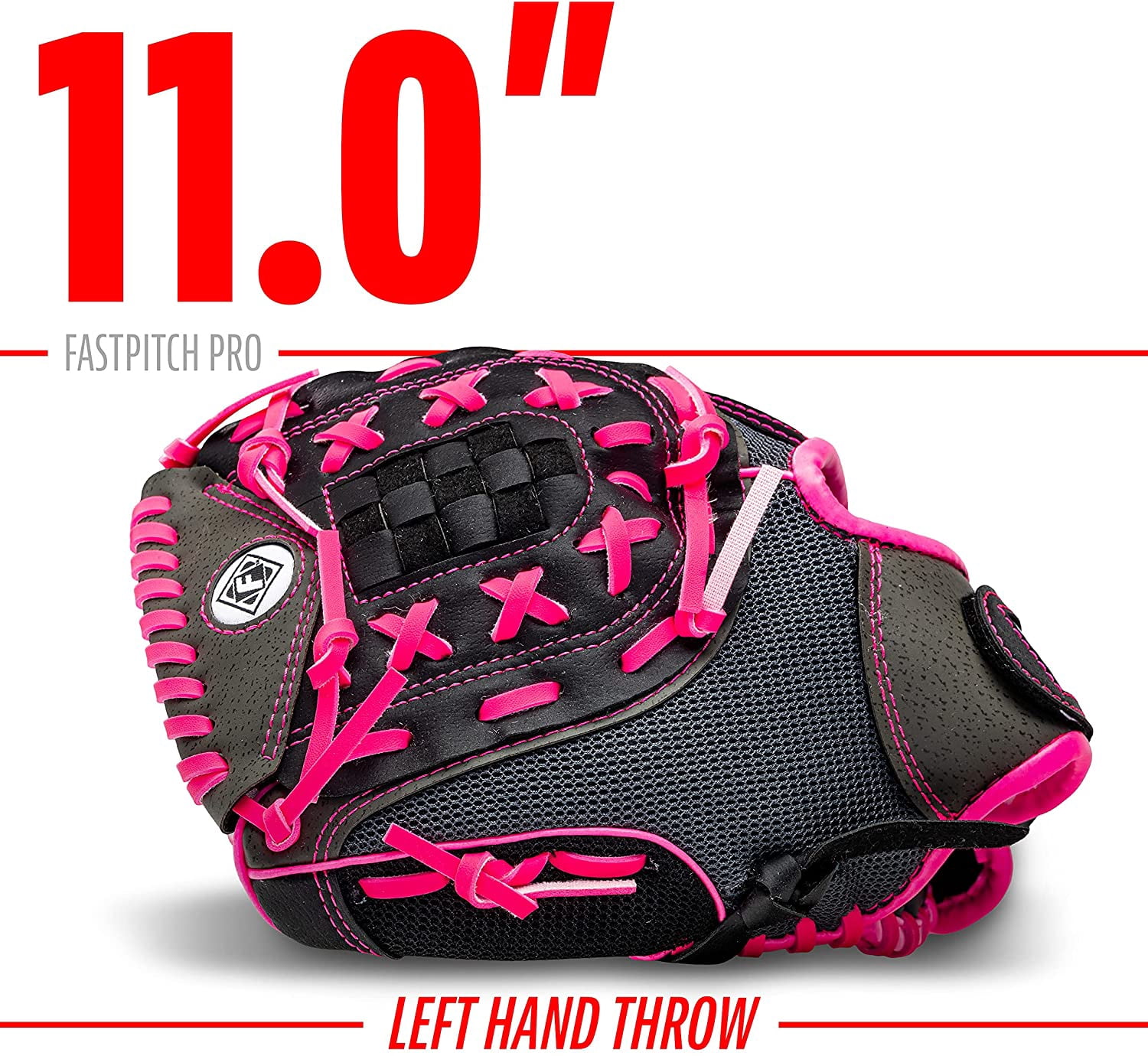 Franklin Sports Fastpitch Pro Softball Glove, 11 in, Left Hand