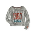 thumbnail image 1 of Aeropostale Juniors Lightweight Crewneck Sweatshirt 052 Xl, 1 of 1