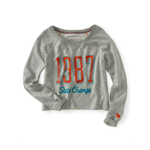 Aeropostale Juniors Lightweight Crewneck Sweatshirt 052 Xl