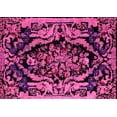 thumbnail image 1 of Ahgly Company Indoor Rectangle Medallion Pink French Area Rugs, 7' x 10', 1 of 4