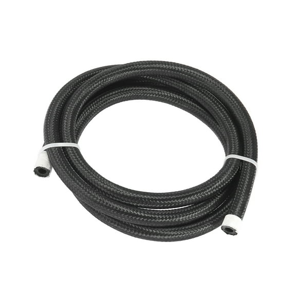 5ft 4AN Fuel Hose AN4 1/4" Universal Oil Fuel Gas Line Hose Black