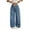 N-Blue, variant on Butt Lifting Jeans Baggy Jeans for Teen Girls, Woman Cute Bow Jeans High Waist Wide Leg Loose Straight Denim Pants Casual Streetwear Light Blue L