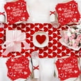 thumbnail image 4 of PEIBang 20Pcs Valentine's Day Napkins,Love Heart Disposable Paper Napkin,Dessert Dinner Hand Napkin for Wedding Birthday Bridal Shower Party Supplies, 4 of 6