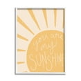 thumbnail image 4 of Stupell Industries You Are My Sunshine Simplistic Sun Beam Rays ,11 x 14, Design by Heather McLaughlin, 4 of 5