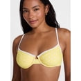 thumbnail image 4 of No Boundaries Polka Dot Underwire Bikini Top, Women's XXS-XXL, 4 of 5