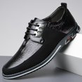 thumbnail image 3 of Men's Patchwork Lace-up Casual Shoes, 3 of 3