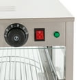 thumbnail image 6 of 50L Stainless Steel Food Warming Display Cabinet with Adjustable Temperature (86-185℉), Tempered Glass, 3 Shelves, and Warm Lighting for Commercial Use - Perfect for Pizza, Pastries, and Snacks, 6 of 14