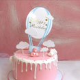 thumbnail image 4 of de 6 adornos para tartas de cumpleaños con forma de aerostáticos, accesorios para hornear y fiestas Yotijar Happy Birthday Cake Topper Set, 4 of 10