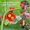 thumbnail image 4 of 30pcs Low-stress Training Clips For Climbing Plants, Lst Plant Bender Stem Trainer Adjustable 90 Deg--Red, 4 of 5